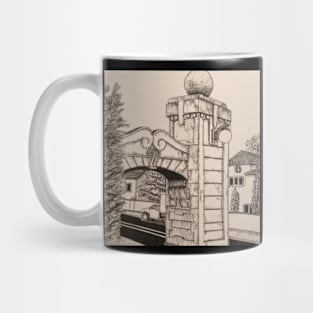 Entrance to Laurelhurst neighborhood Mug